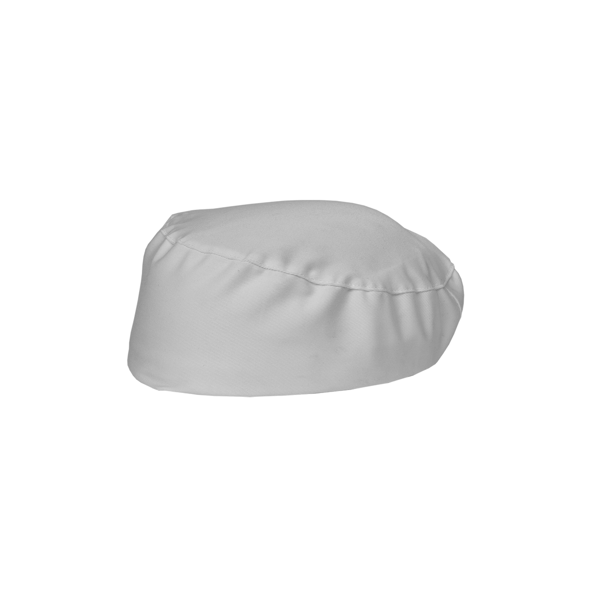 White chef's hat on a white background